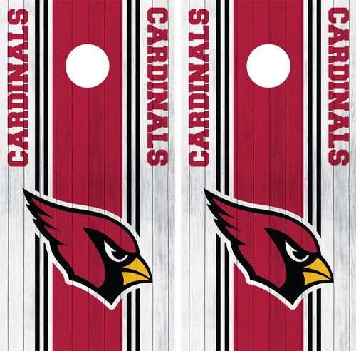 Arizona Cardinals Cornhole Wraps