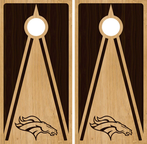 Denver Broncos Cornhole Decals