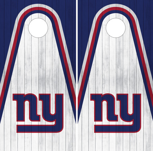 New York Giants Cornhole Wraps and Skins and Decals