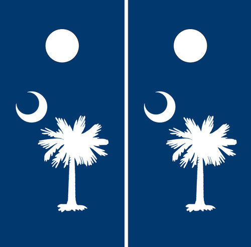 South Carolina Cornhole Wraps