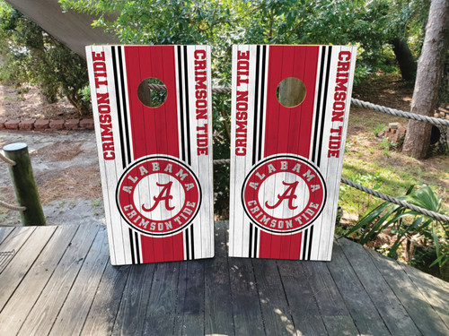 Alabama Cornhole Wraps / Skins  - Design  2