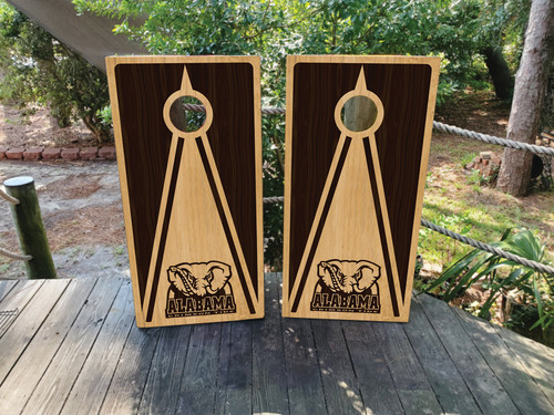 Alabama Crimson Tide Cornhole Wraps