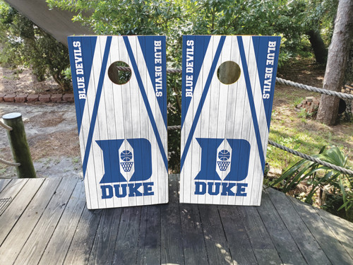 Blue Devils Cornhole Wraps / Stickers / Decals / Vinyl