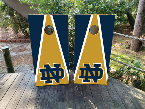 Notre Dame Fighting Irish Cornhole Wraps / Stickers / Decals / Vinyl