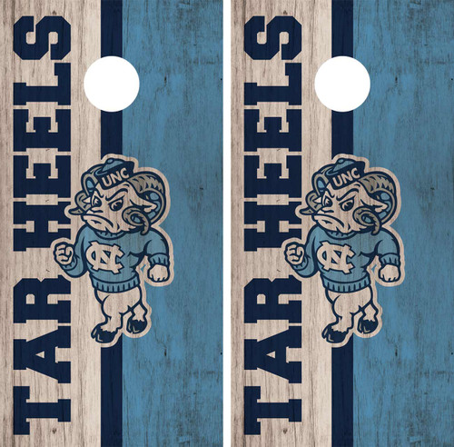 North Carolina Tar Heels Cornhole Wraps / Stickers / Decals / Vinyl