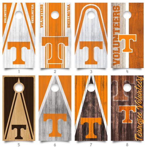 Tennessee Vols Cornhole Wraps / Stickers / Decals / Vinyl