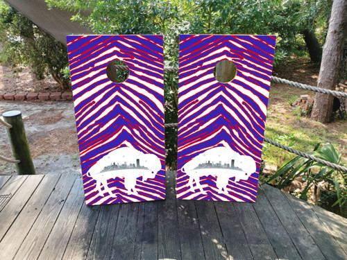 Buffalo Bills Cornhole Decals