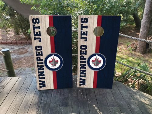 Winnipeg Jets Cornhole Wraps