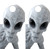 Alien Cornhole Wraps / Skins / Stickers / Decals