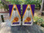 Phoenix Suns  cornhole Wrap / Skins / Decals / Stickers