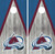 Avalanche Cornhole Wraps / Stickers / Vinyl / Decals