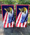American Flag Eagle Cornhole Wraps / Skins