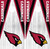 Arizona Cardinals Cornhole Wraps