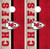 Natural Wood Grain Kansas City Chiefs,  Cornhole Wraps Skins Vinyls Decals Stickers