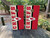 Natural Wood Grain Kansas City Chiefs,  Cornhole Wraps Skins Vinyls Decals Stickers