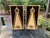 Natural Wood Grain Kansas City Chiefs,  Cornhole Wraps Skins Vinyls Decals Stickers