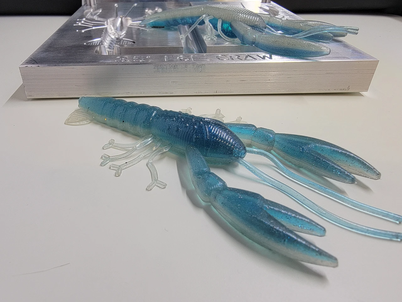 Moules à Gabarits Pour Leurres De Pêche FAT GUYS FISHING – Lot 4 Tailles (1/16 à 1/4), En Plomb, Usiné CNC
