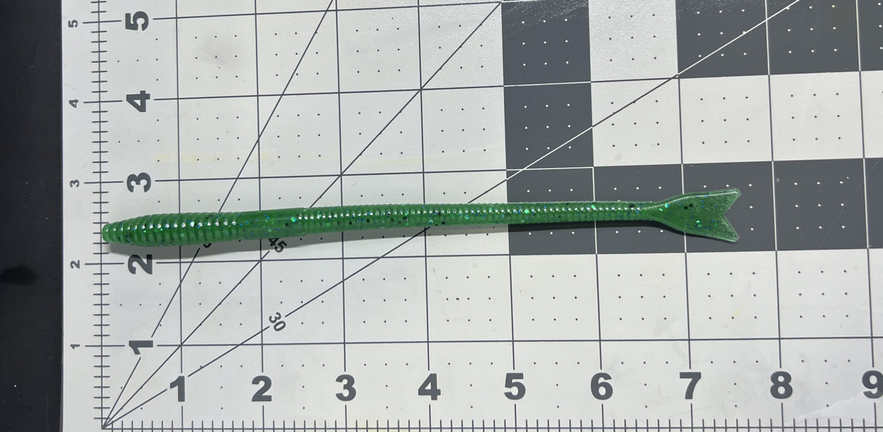 FX Mold - XCutR Cut Tail Worm (3, 4, 5, 6, 8, 10) X630 X640 X650 X660  X680 X6100 X Cut R