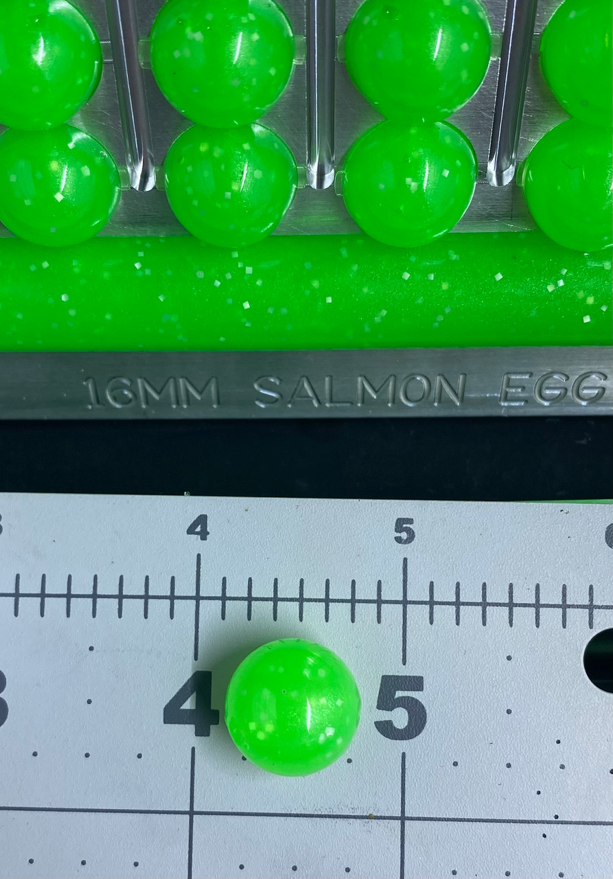 375 Inch (10mm) Diameter Egg Mold – Epic Bait Molds