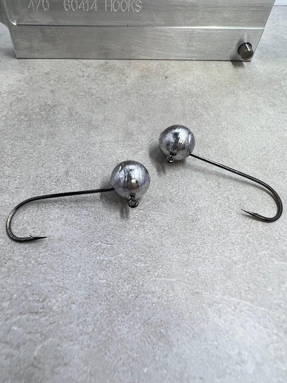 Ball Head Jig Mold - 90° Heavy Wire