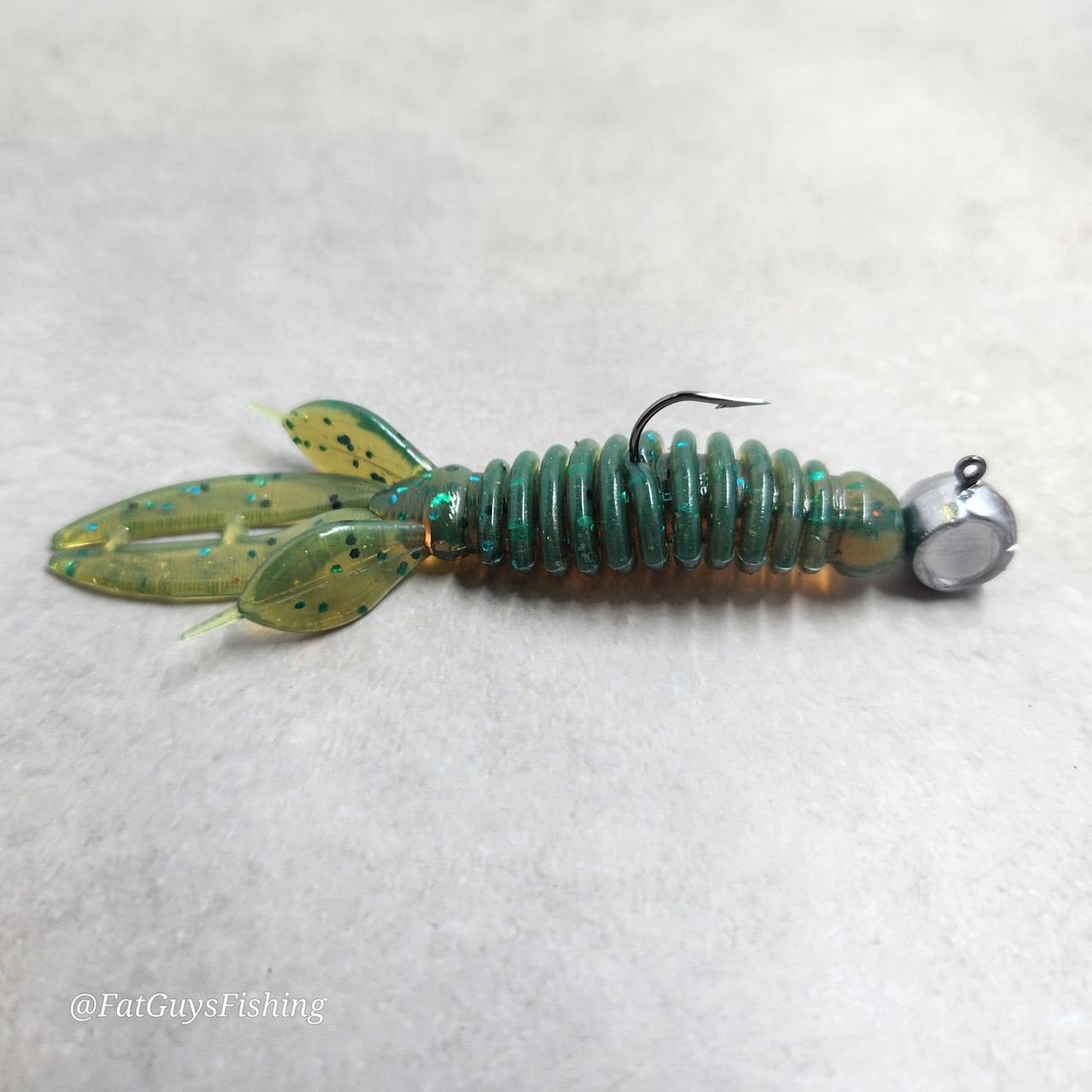 Woolly Bullee Soft Plastic Bait Mold Craw Beaver DIY Lure