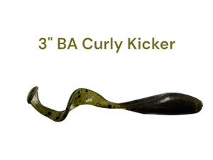 BA Curly Kicker - 3" BA Curly Kicker - 3"