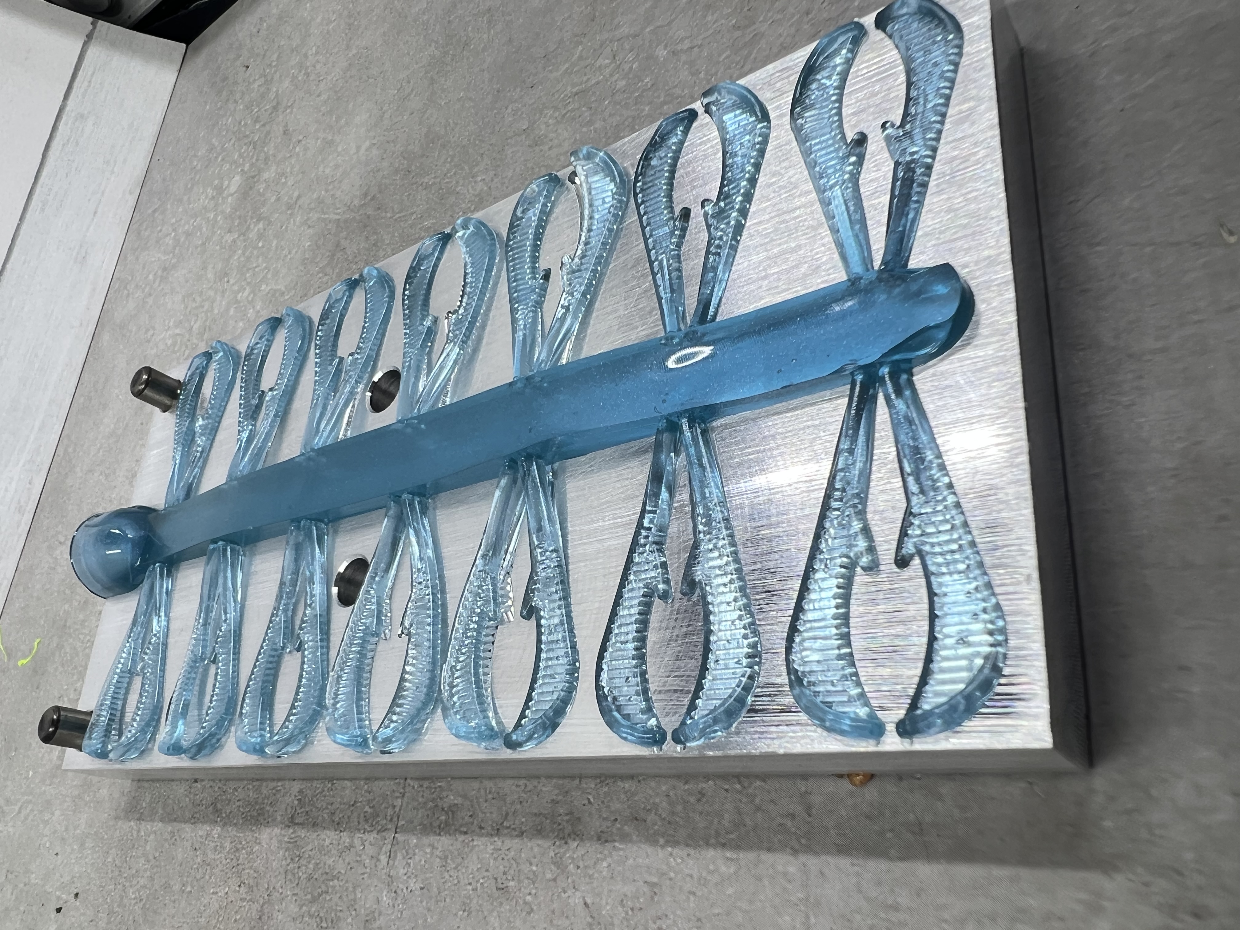 Gabarit De Pêche Slab Buster 2 Pouces Pour Crappie - Couleur Silver Chrome