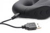 Super Charged Vibrating Strapless Strap On Dildo charging port