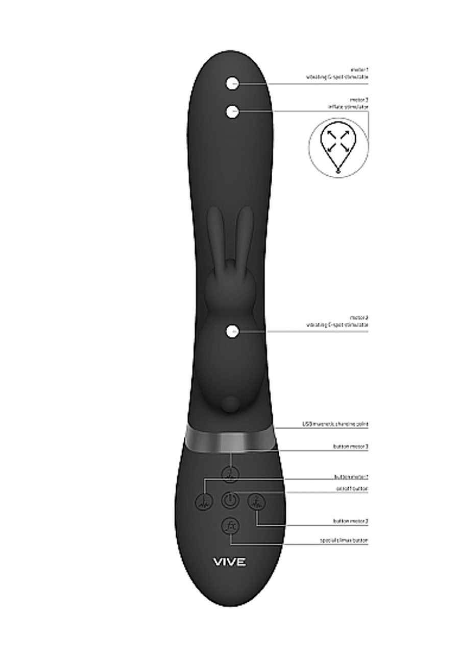 Vive Taka Rabbit Vibrator | SpicyGear.com