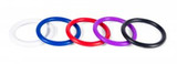 Nitrile Cock Rings Rainbow