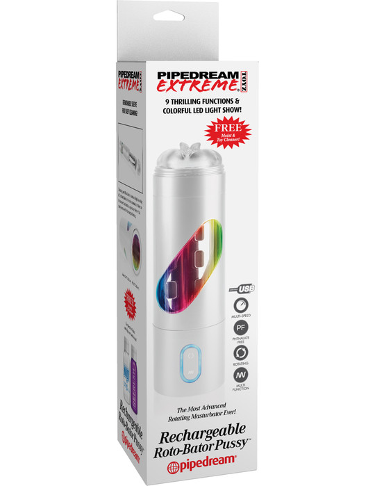 Pipedream Extreme Roto Bator Pussy Rechargeable