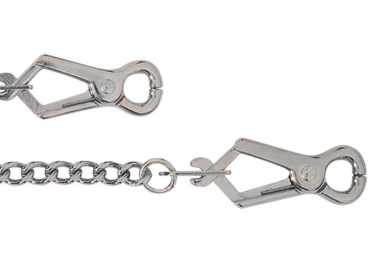 Pierced Clamp with Link Chain 2