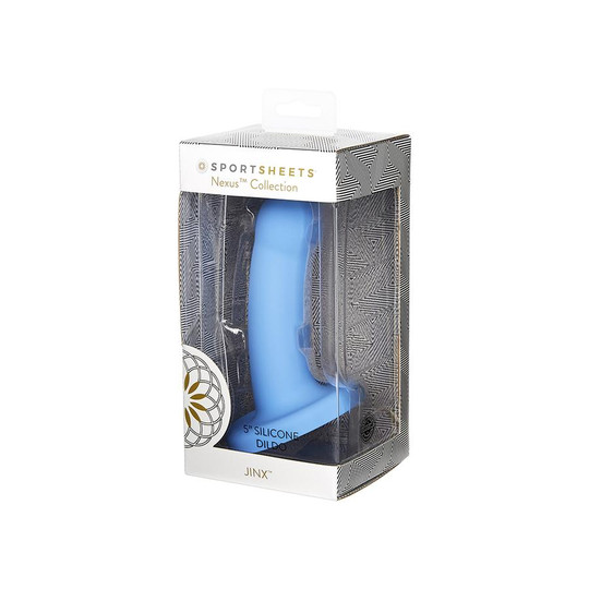 Jinx Periwinkle 5in Silicone Strap On Dildo box