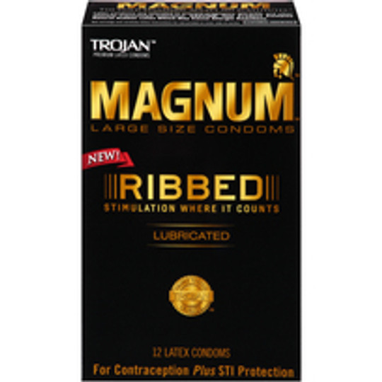 Trojan Magnum Ribbed