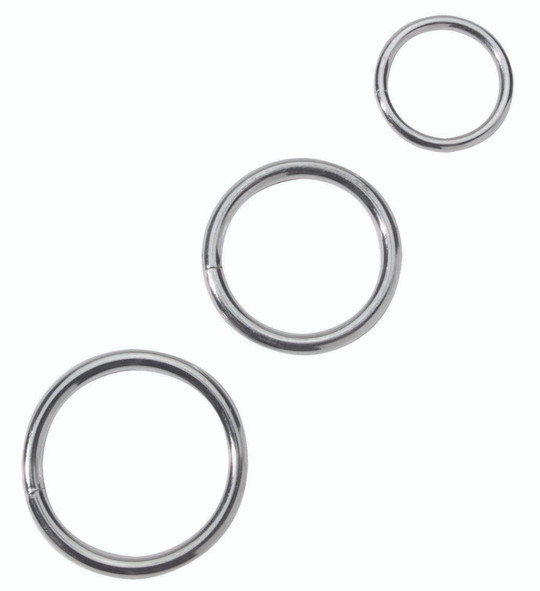 C Rings Metal Cock Rings Set of 3