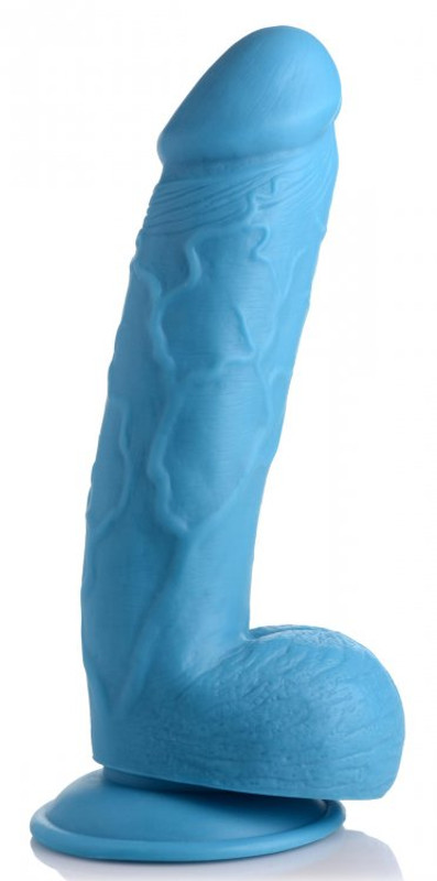 Pop 8.25" REALISTIC Dildo Blue