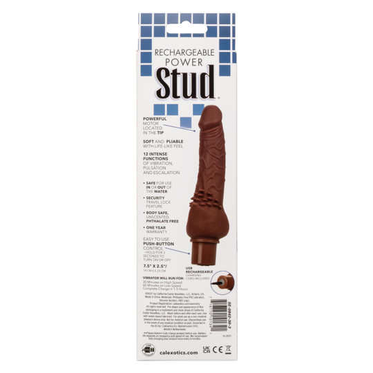 Rechargeable Power Stud Cliterrific Vibrator