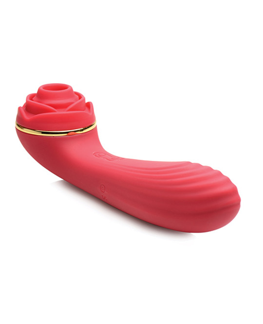 Bloomgasm Passion Petals Suction Rose Vibrator red | SpicyGear.com