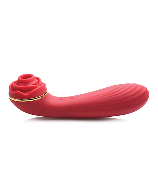 Bloomgasm Passion Petals Suction Rose Vibrator red 2 | SpicyGear.com