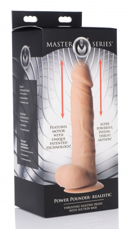 Power Pounder Realistic Thrusting Dildo