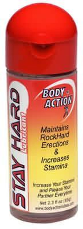 Body Action Stayhard 2.3 Oz Bottle