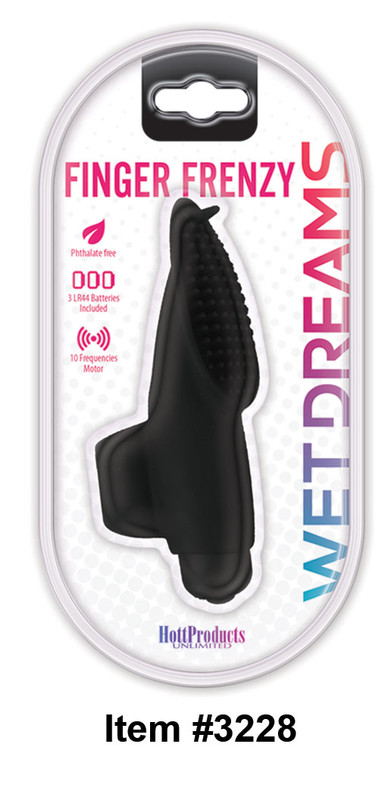 Wet Dreams Finger Frenzy Finger Play Vibe Black