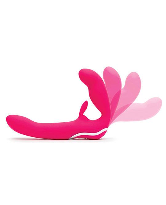 Happy Rabbit Rechargeable Vibrating Strapless Strap On 2