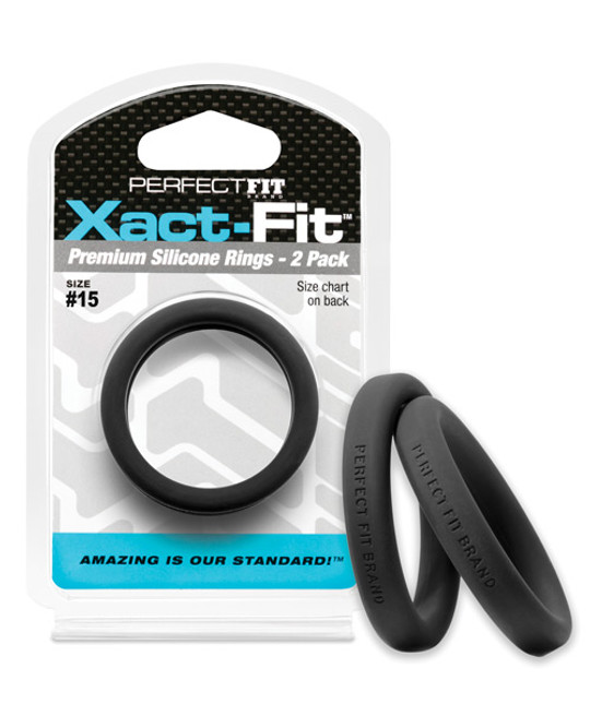 Perfect Fit Xact-fit #15 2 Pk Black