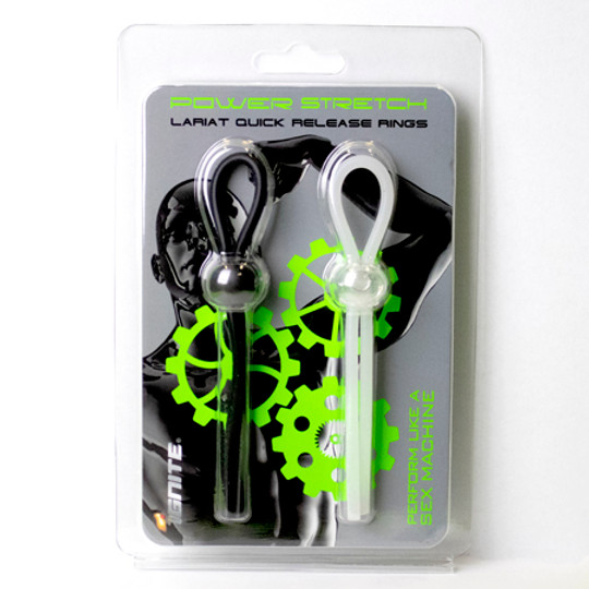 Silicone Lariat Quick Release Rings 2 Pack