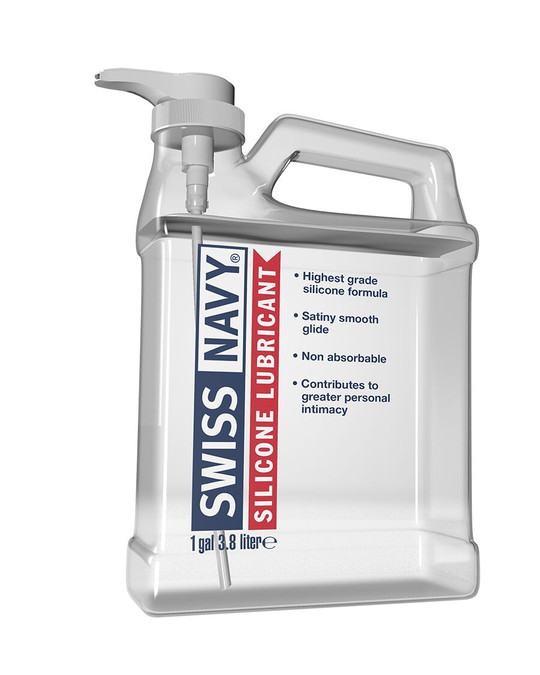 Swiss Navy Silicone Based Lube 1 Gallon