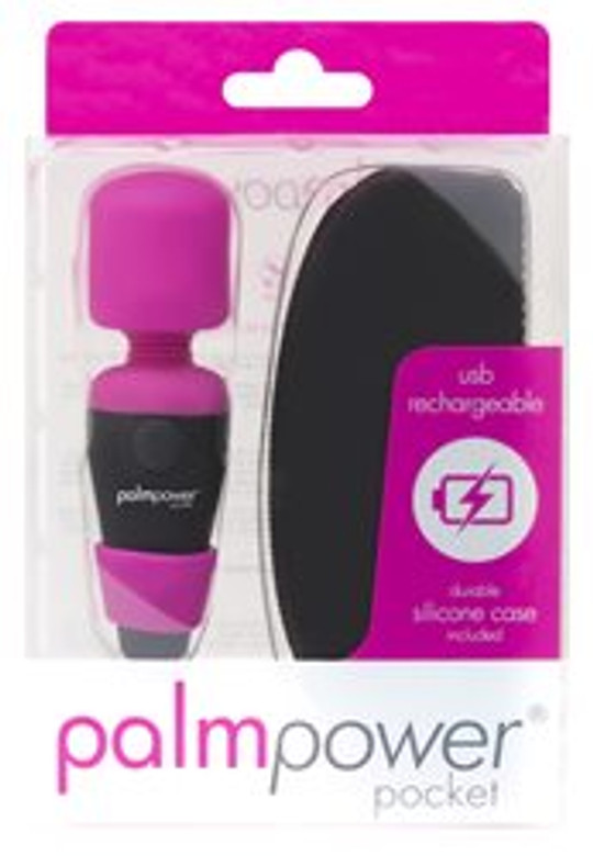 Palm Power Pocket Massager Fuchsia