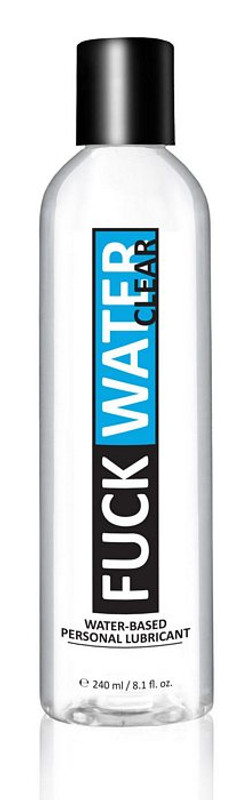 Fuck Water Clear Water Based Lubricant