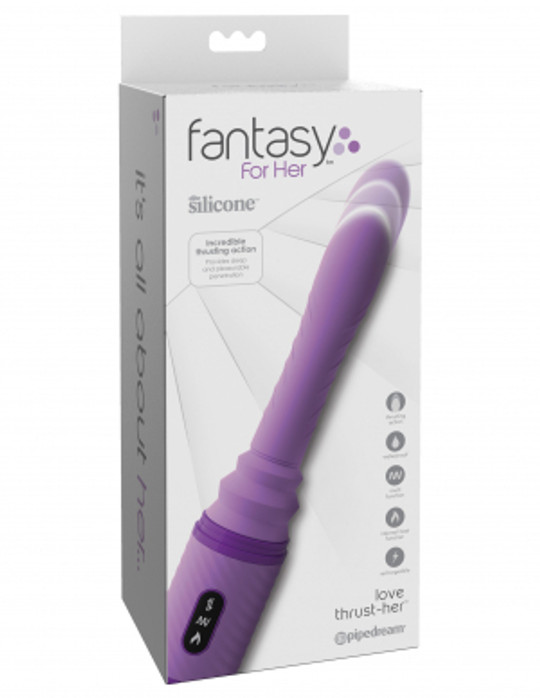 Fantasy For Her Love Thruster Her Purple Vibrator
