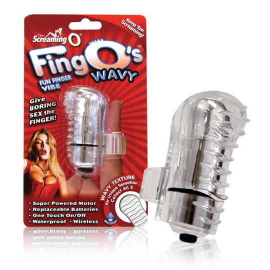 Fingos Wavy Clear Eaches